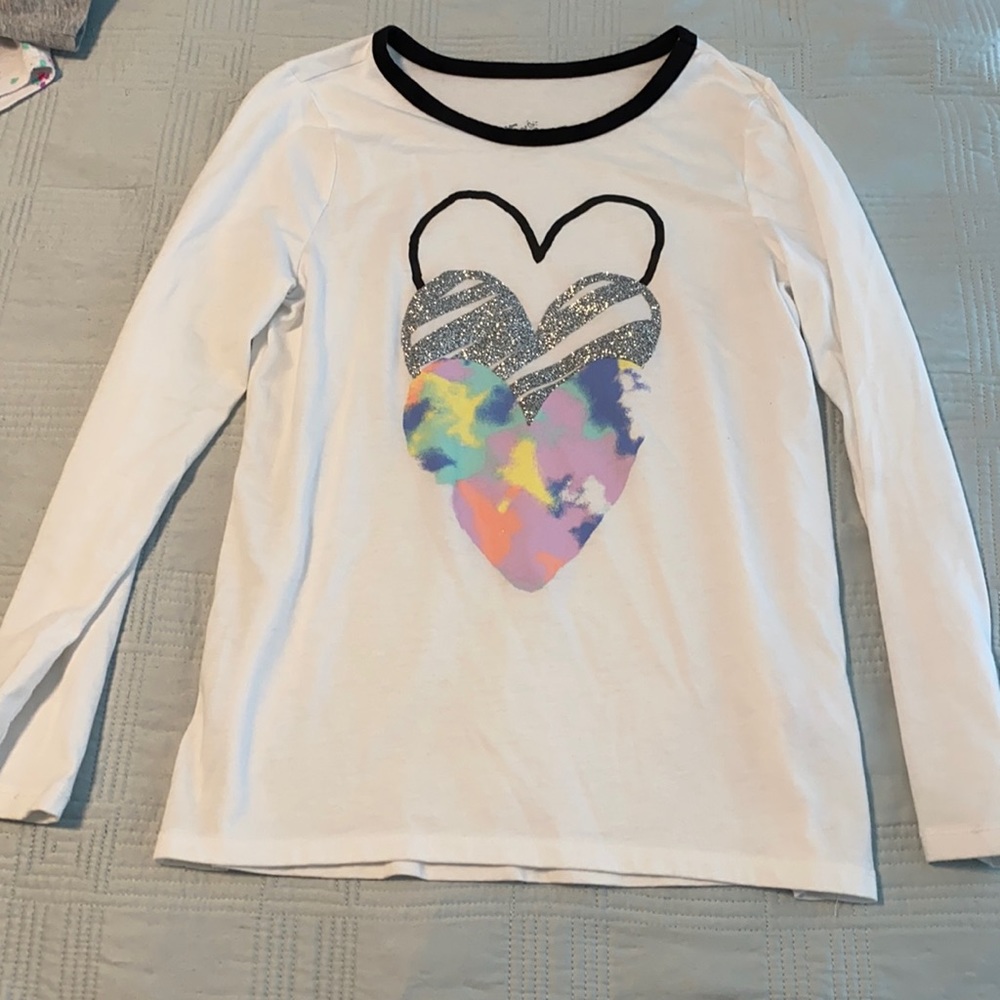 Justice long sleeve size 8